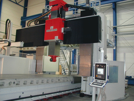 Vertical machining center